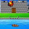 Sailing Ship Castle Attack. Games to Play Free
