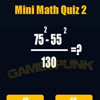 Play free Mini Math Quiz 2 game
